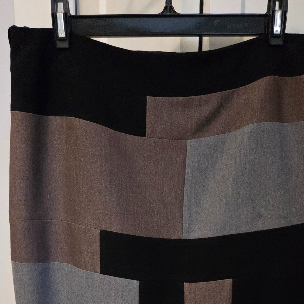 NWOT Spanner Colour block Skirt - Geometric, Lined